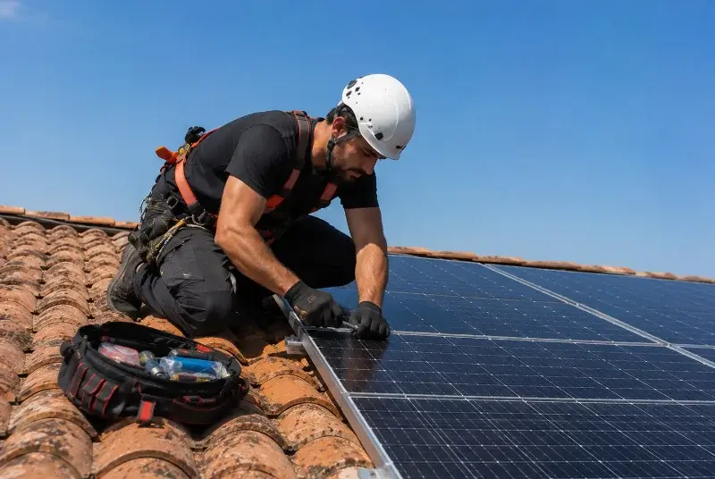 Maintenance et monitoring de panneaux solaires à Poulan-Pouzols